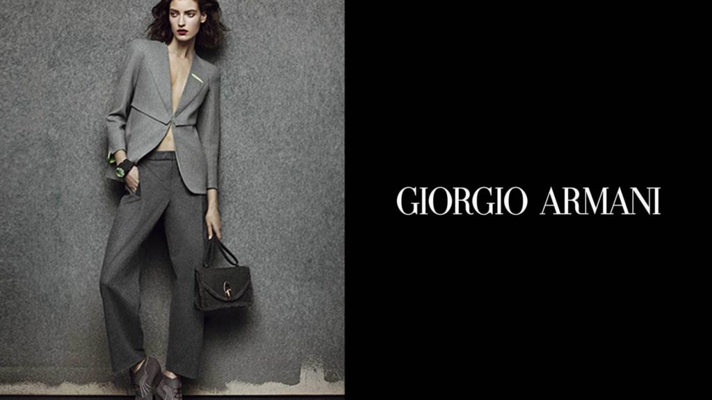 Одежда и аксессуары Giorgio Armani